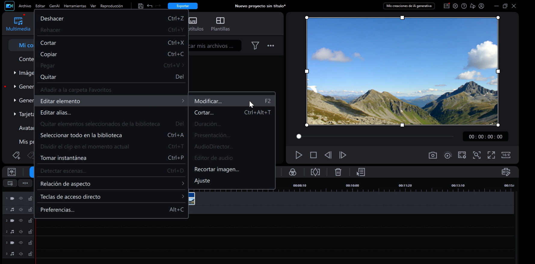 Abrir PiP Designer en PowerDirector