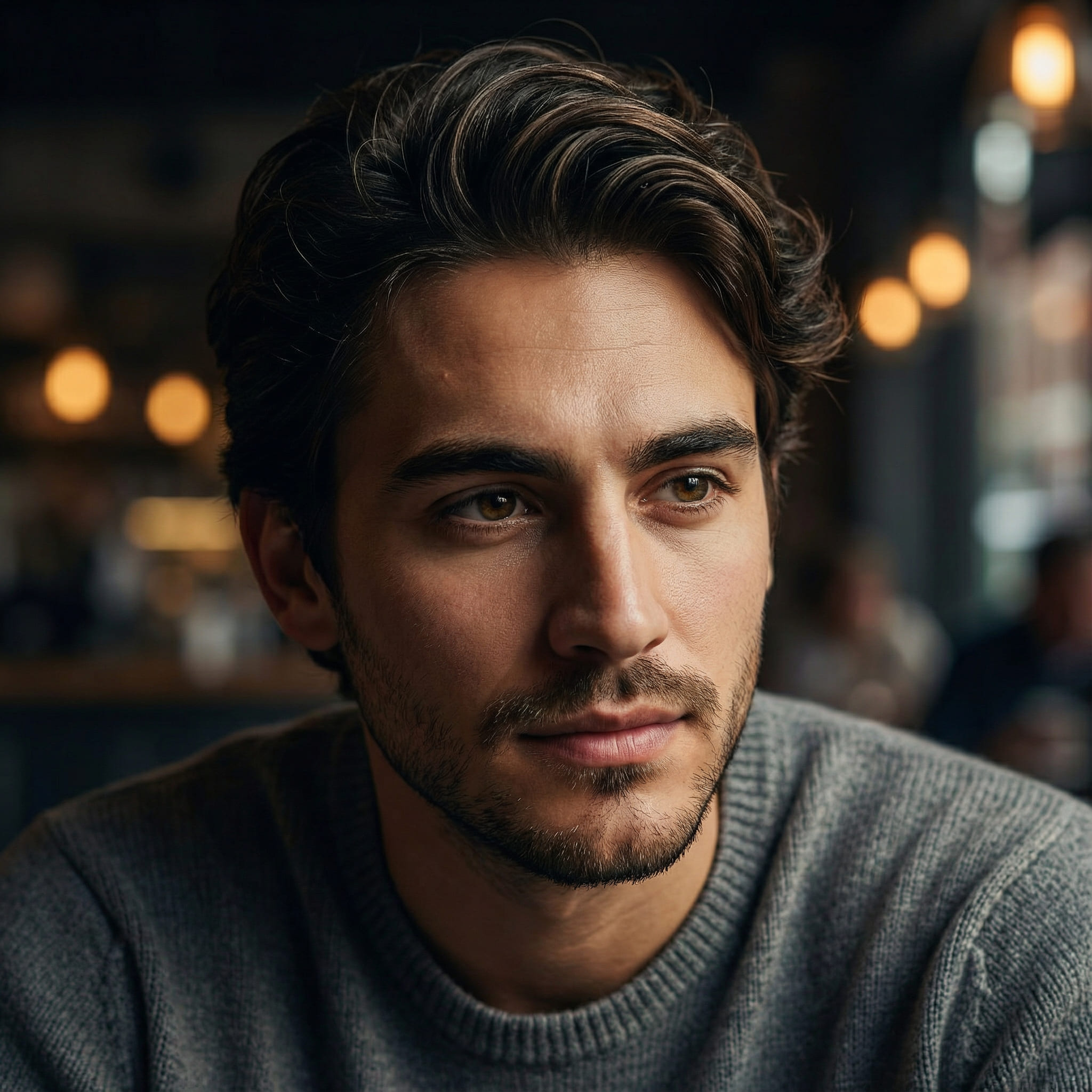 Portrait IA généré après