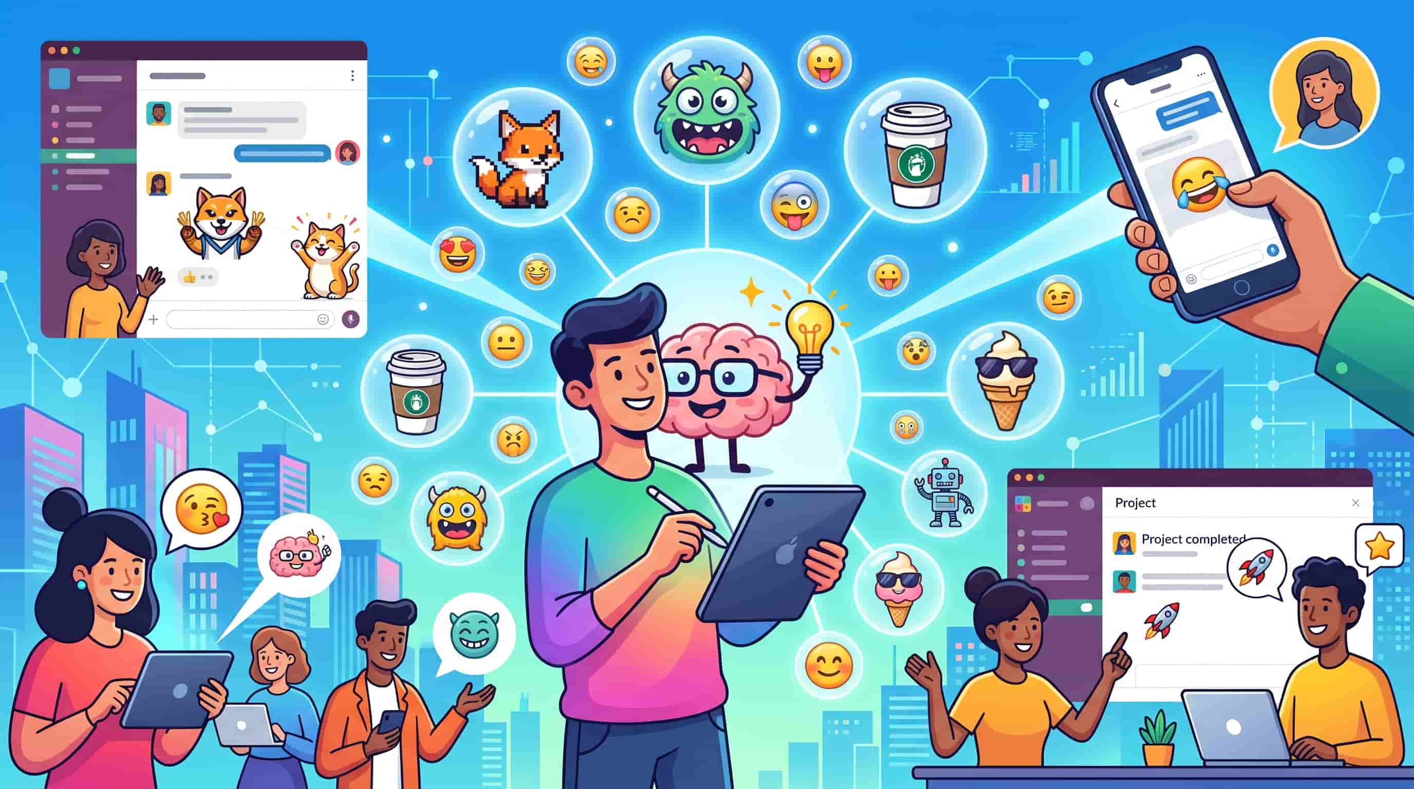 Emojis personalizados creados con inteligencia artificial