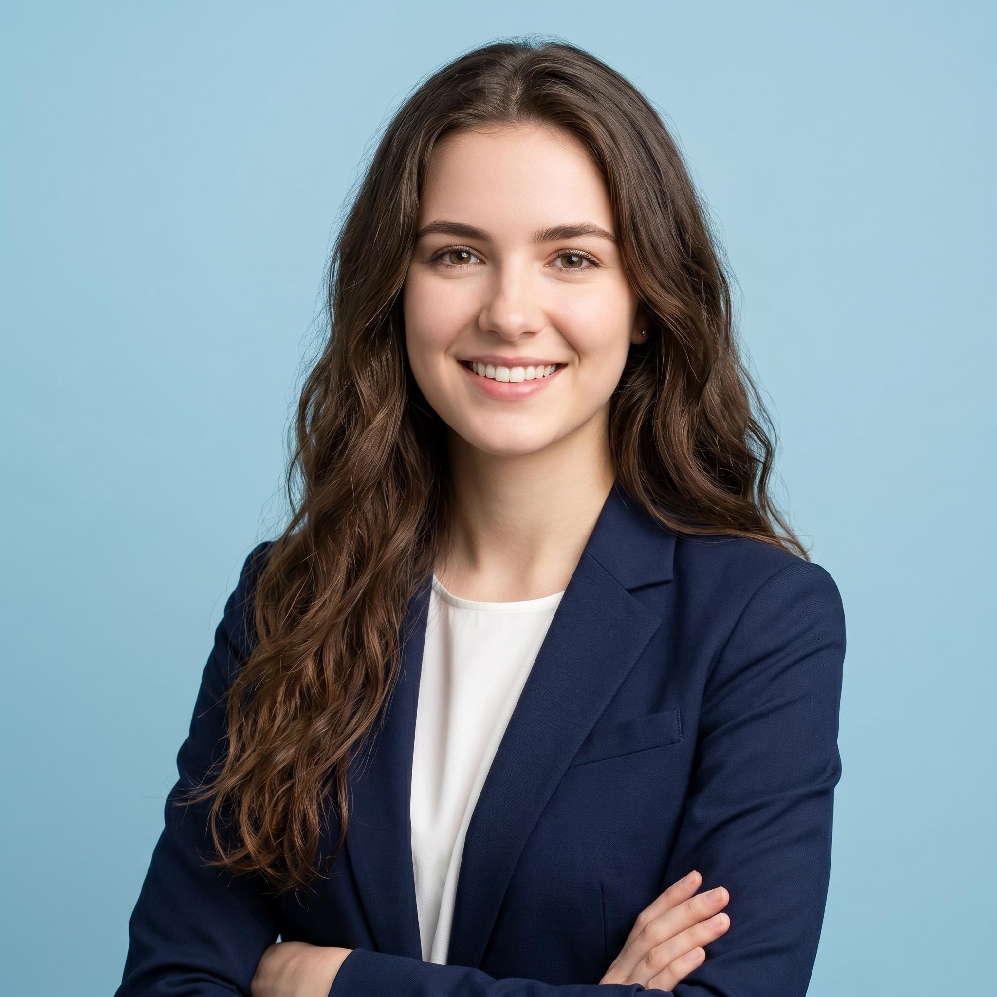 Retrato corporativo para página de equipo generado con IA (después)