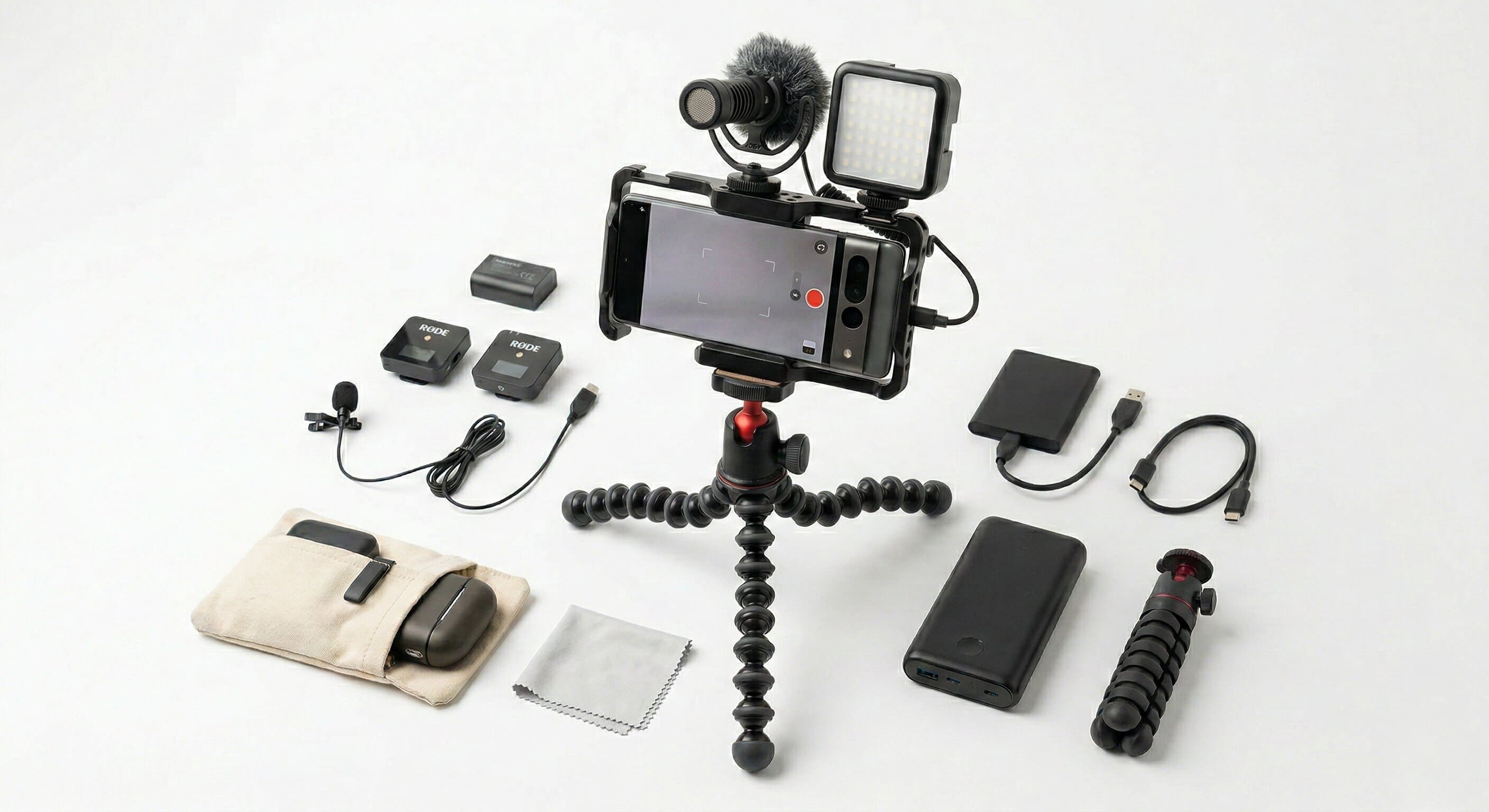 Equipo mínimo para comenzar a grabar un vlog