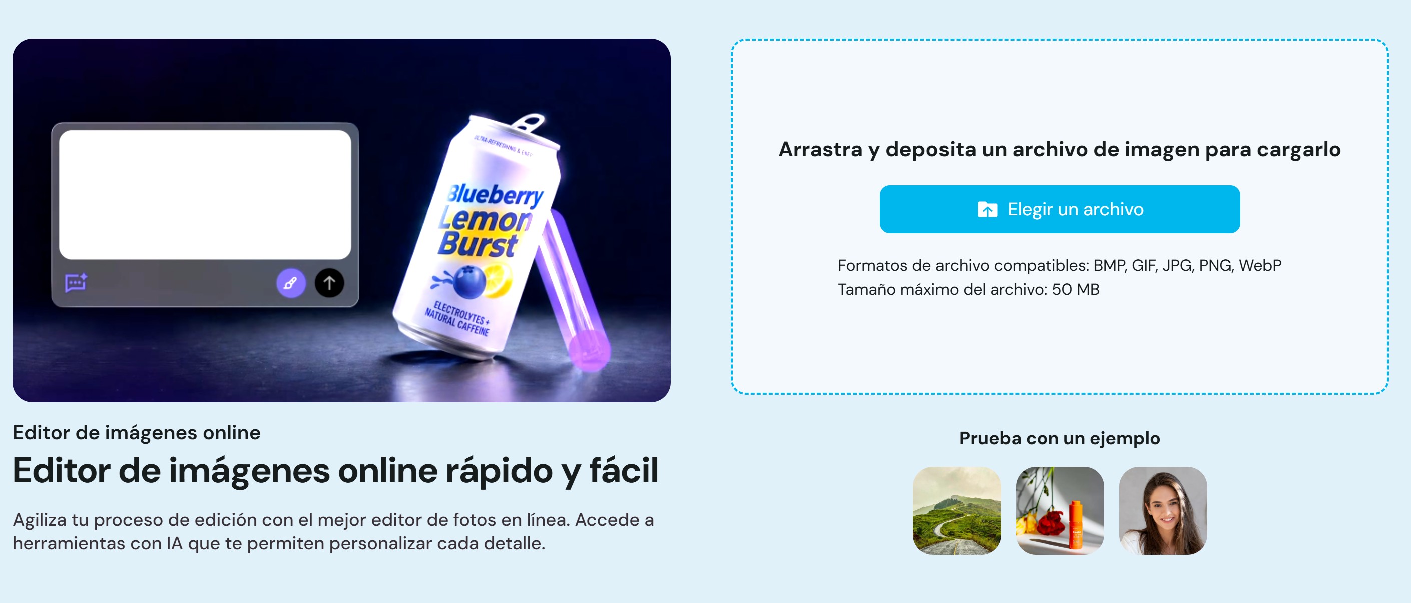 MyEdit - Acceder al Editor de Imágenes Online para añadir texto - Paso 1