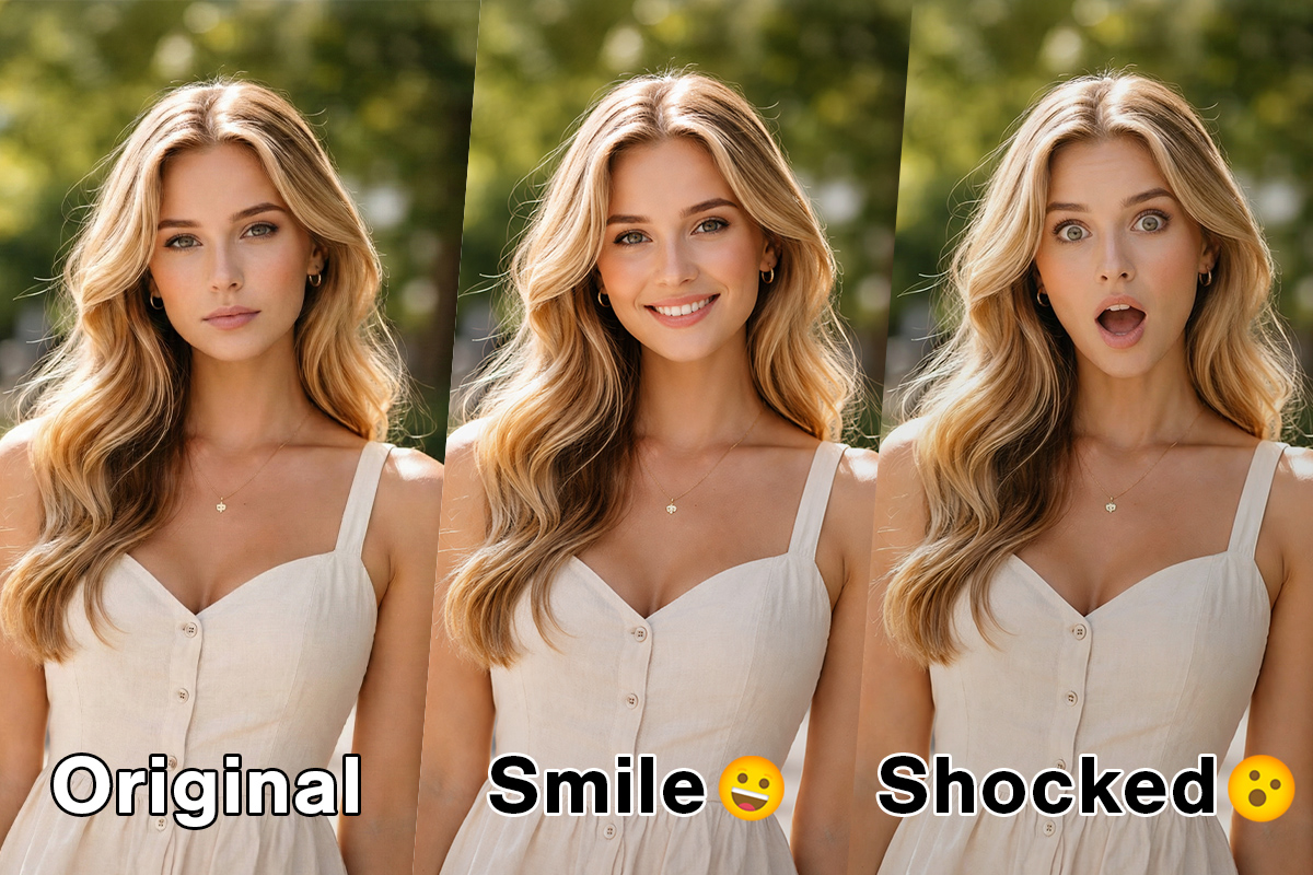 How to Change Facial Expression with AI Online for Free