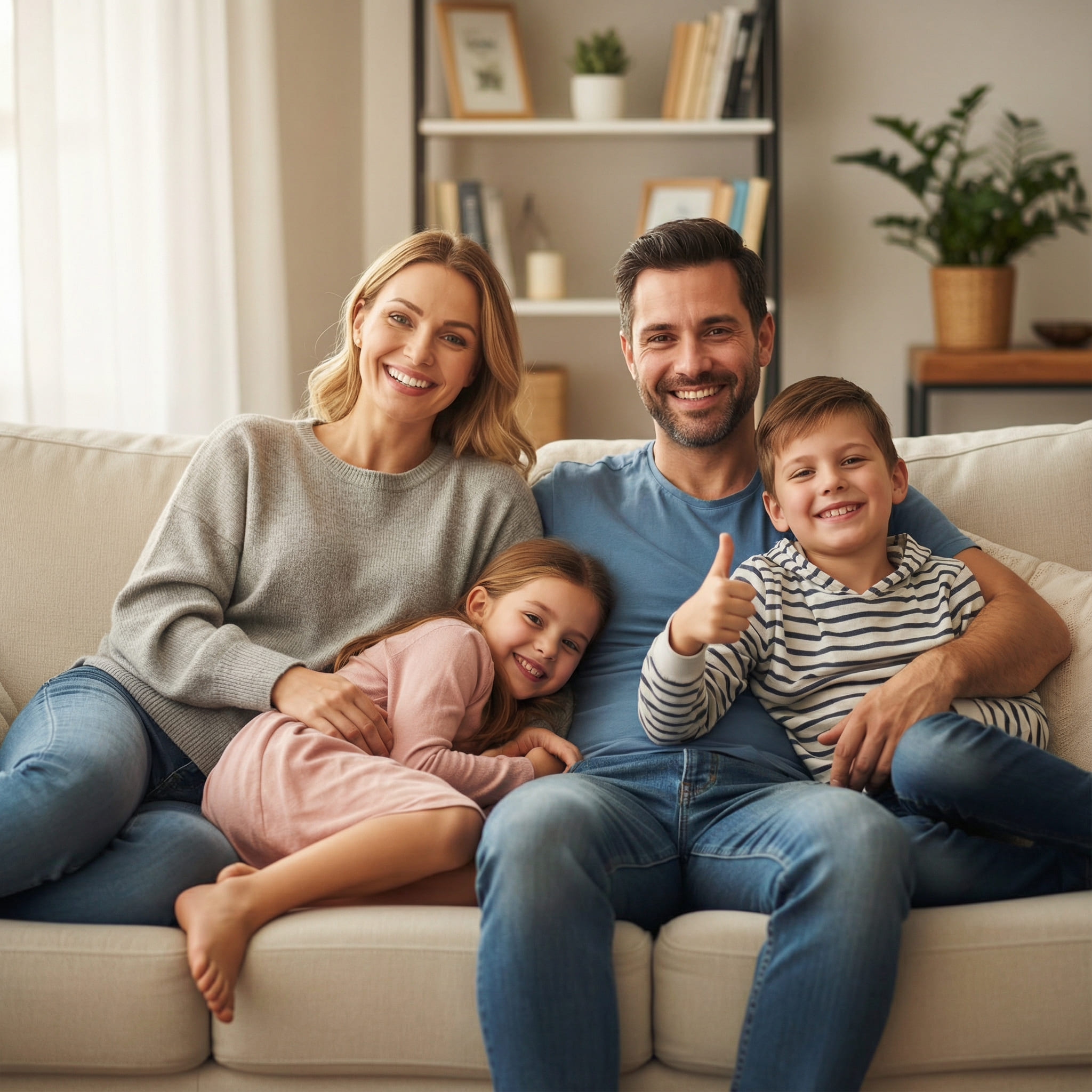 Portrait IA généré après