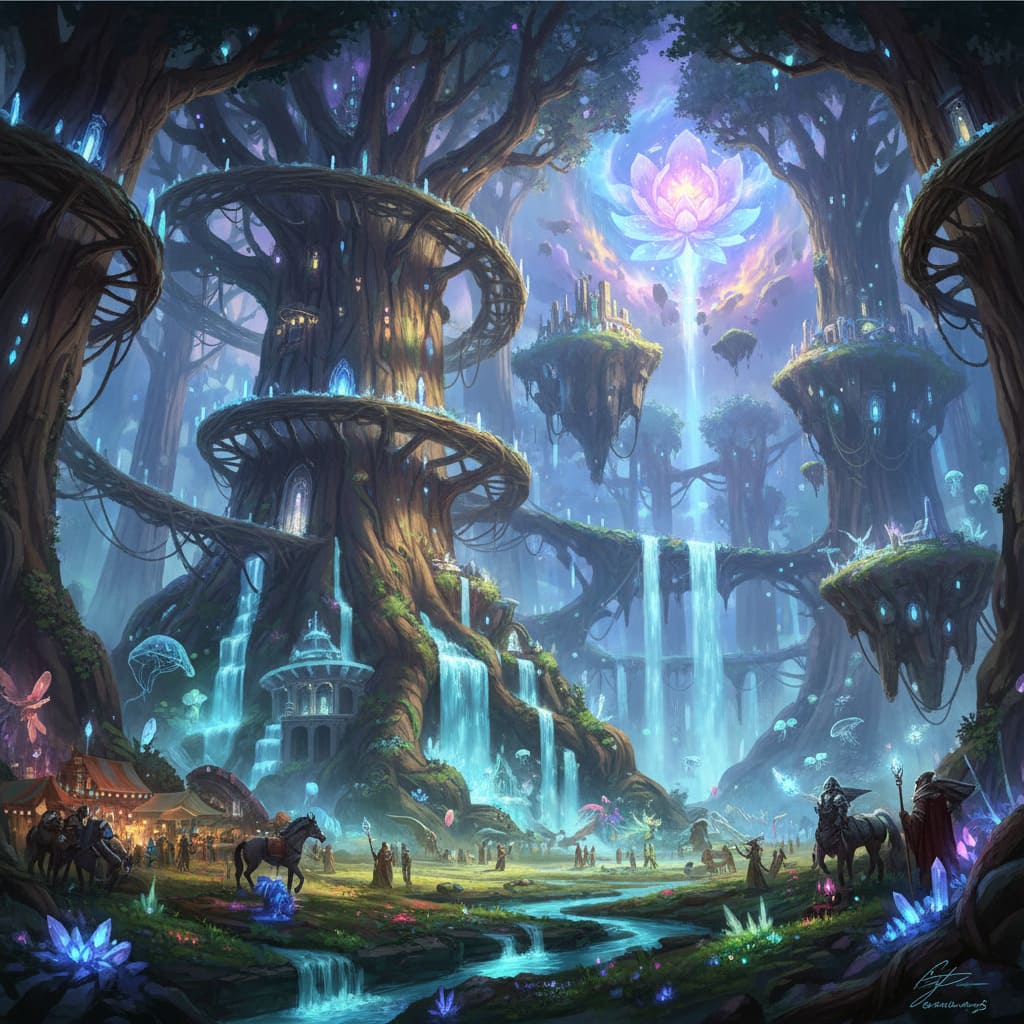 Concept art fantastique