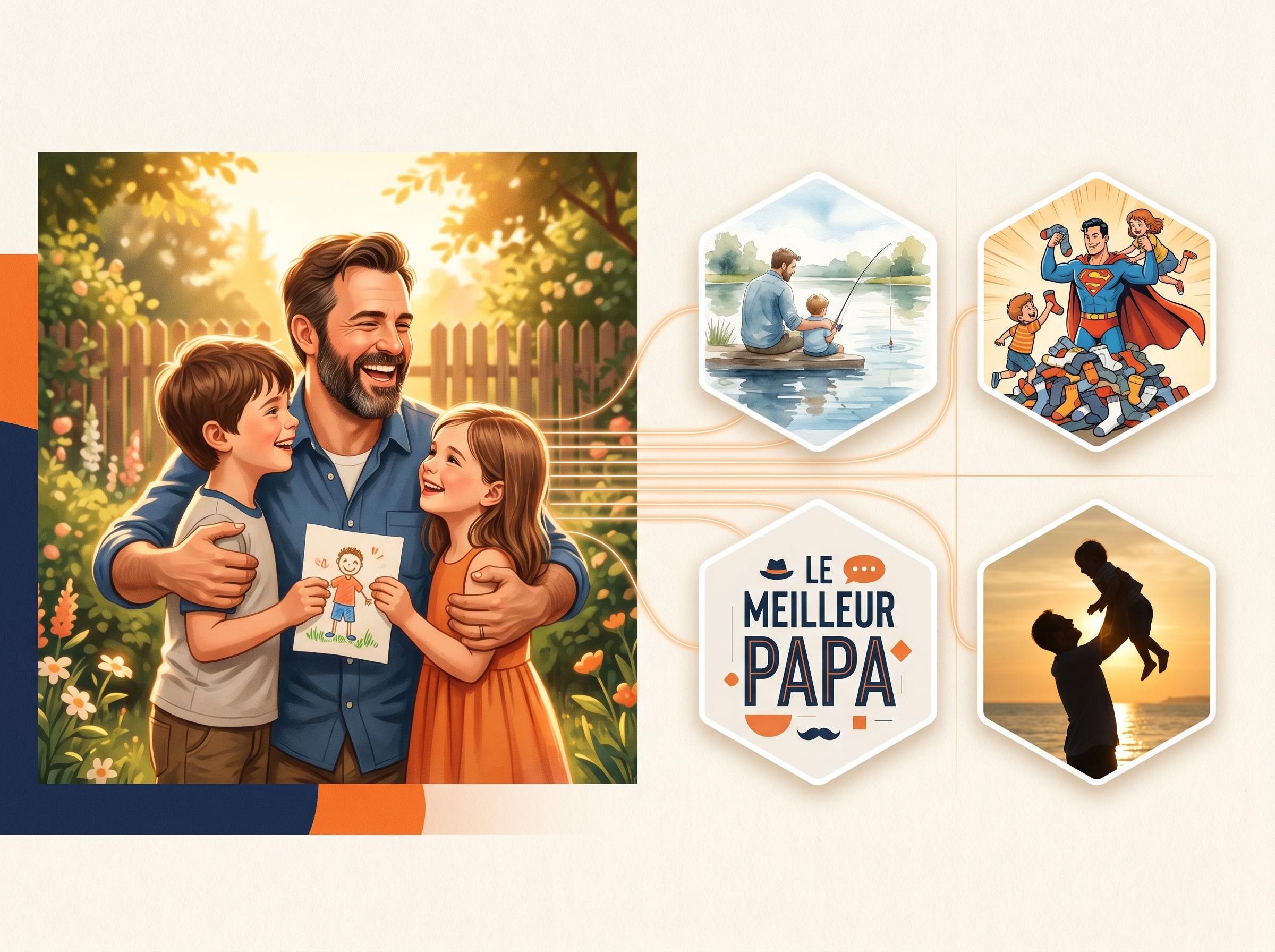 Créer des images et visuels personnalisés pour la fête des pères avec l'IA