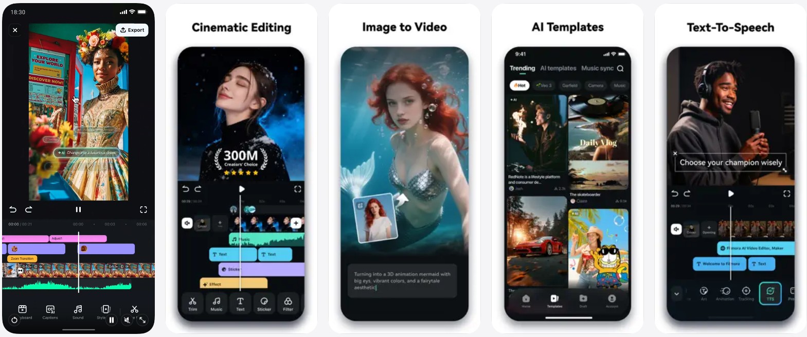 Filmora - AI Video Editor