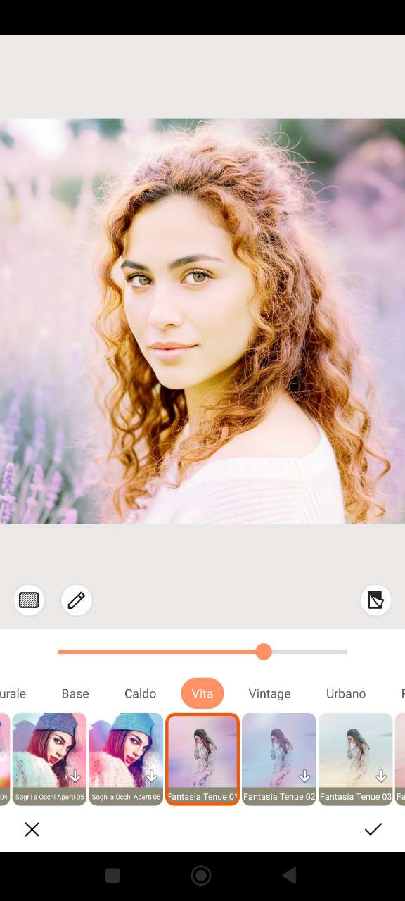 PhotoDirector - creare un filtro personalizzato da un'immagine di riferimento