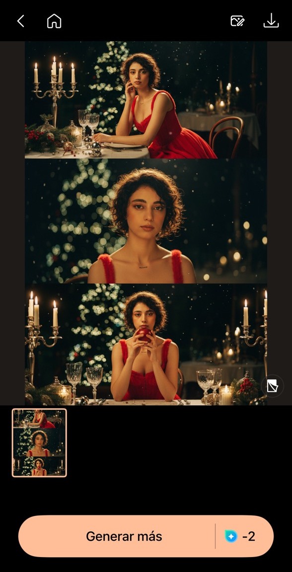 Hacer tu propio avatar navideño con PhotoDirector