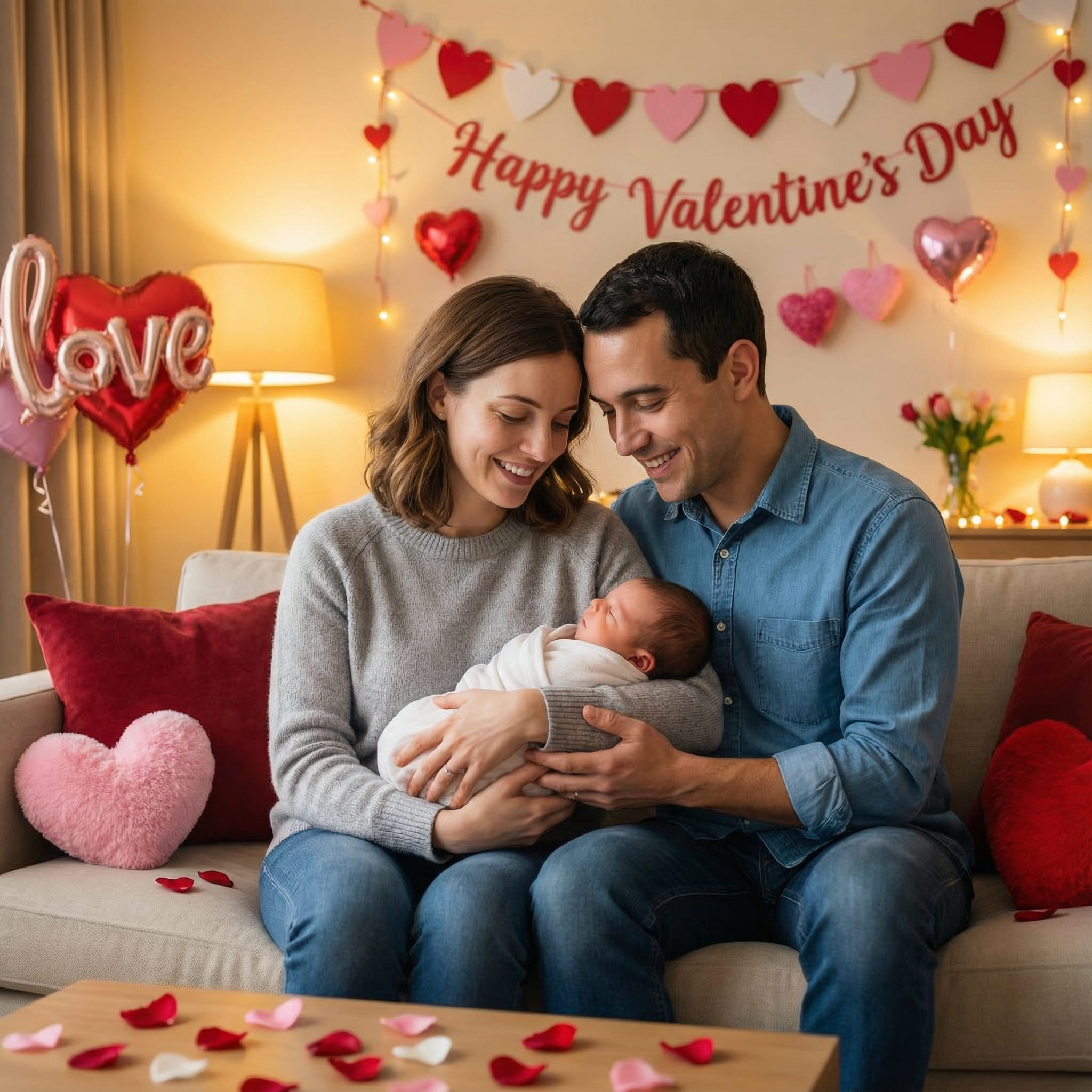 Generated AI Family Portrait After