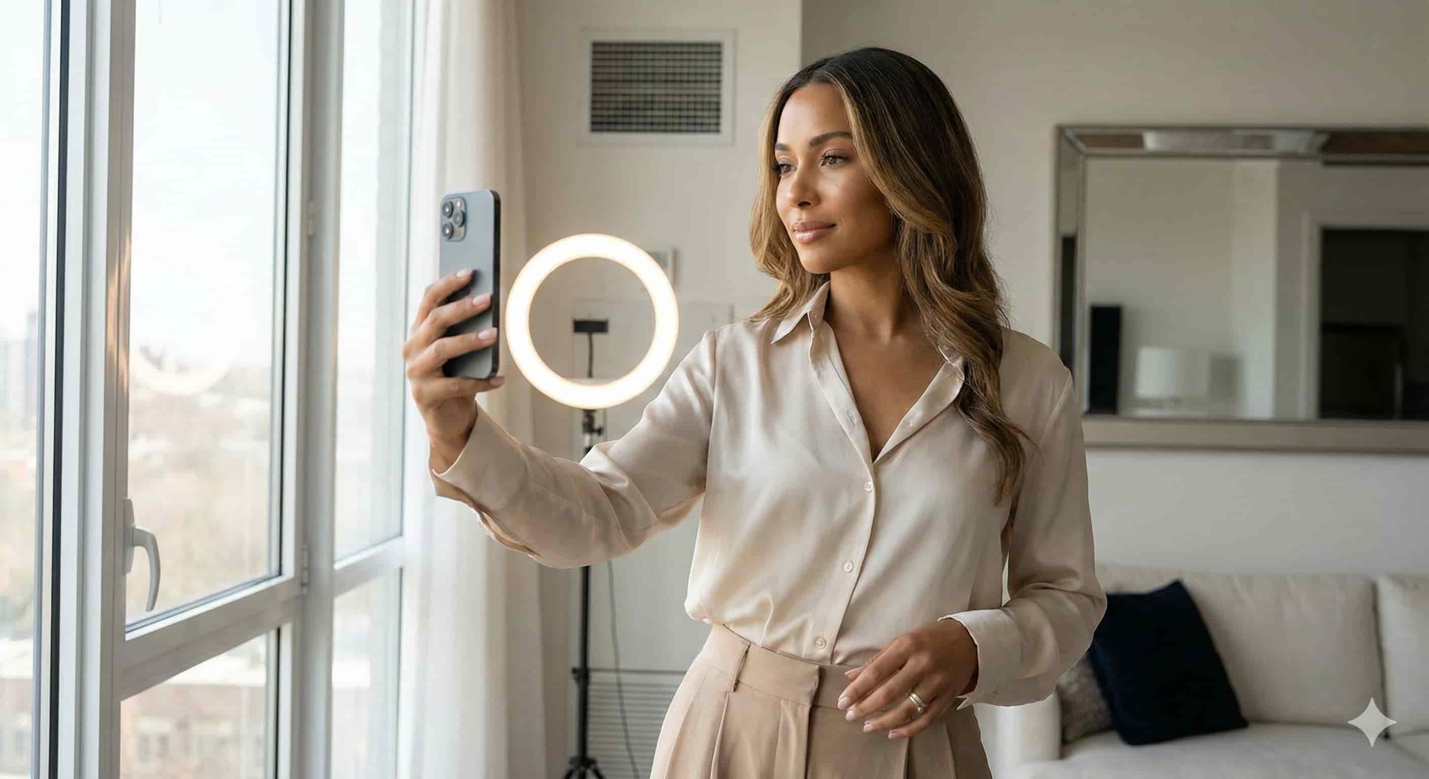 iluminación para Fit Check