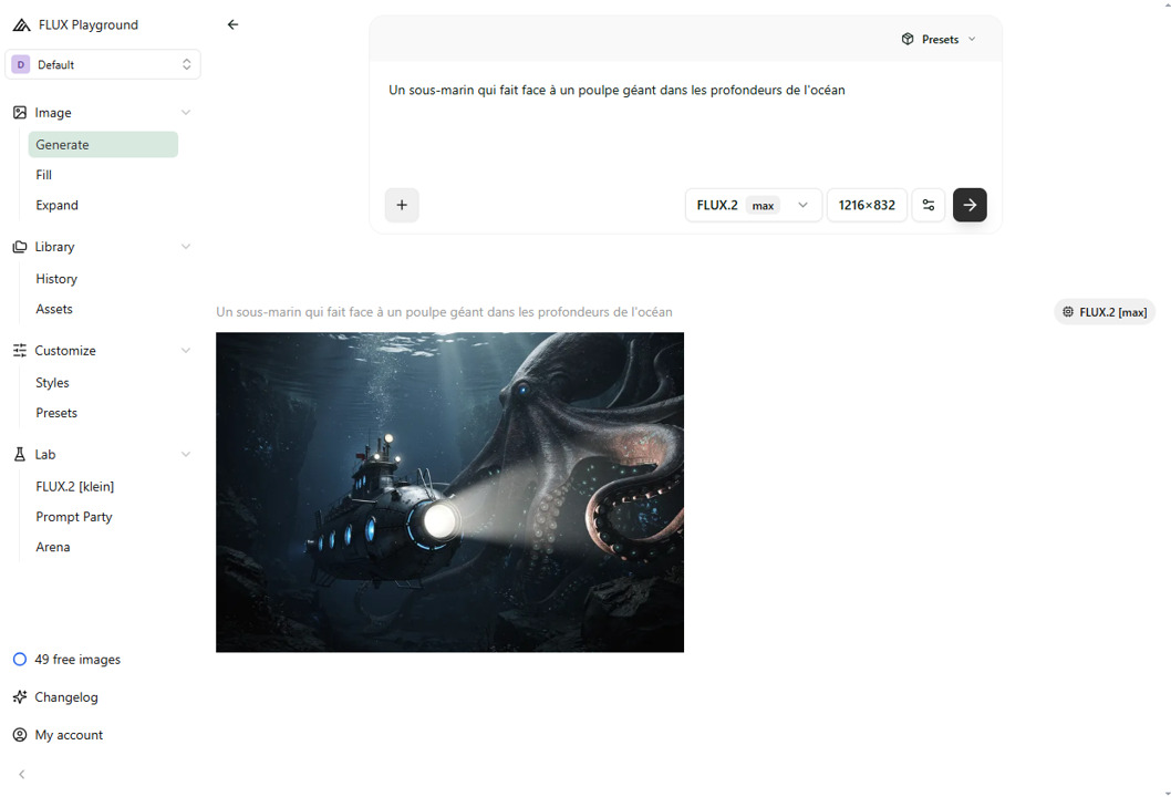 FLUX Black Forest Labs générateur image IA open source Stable Diffusion