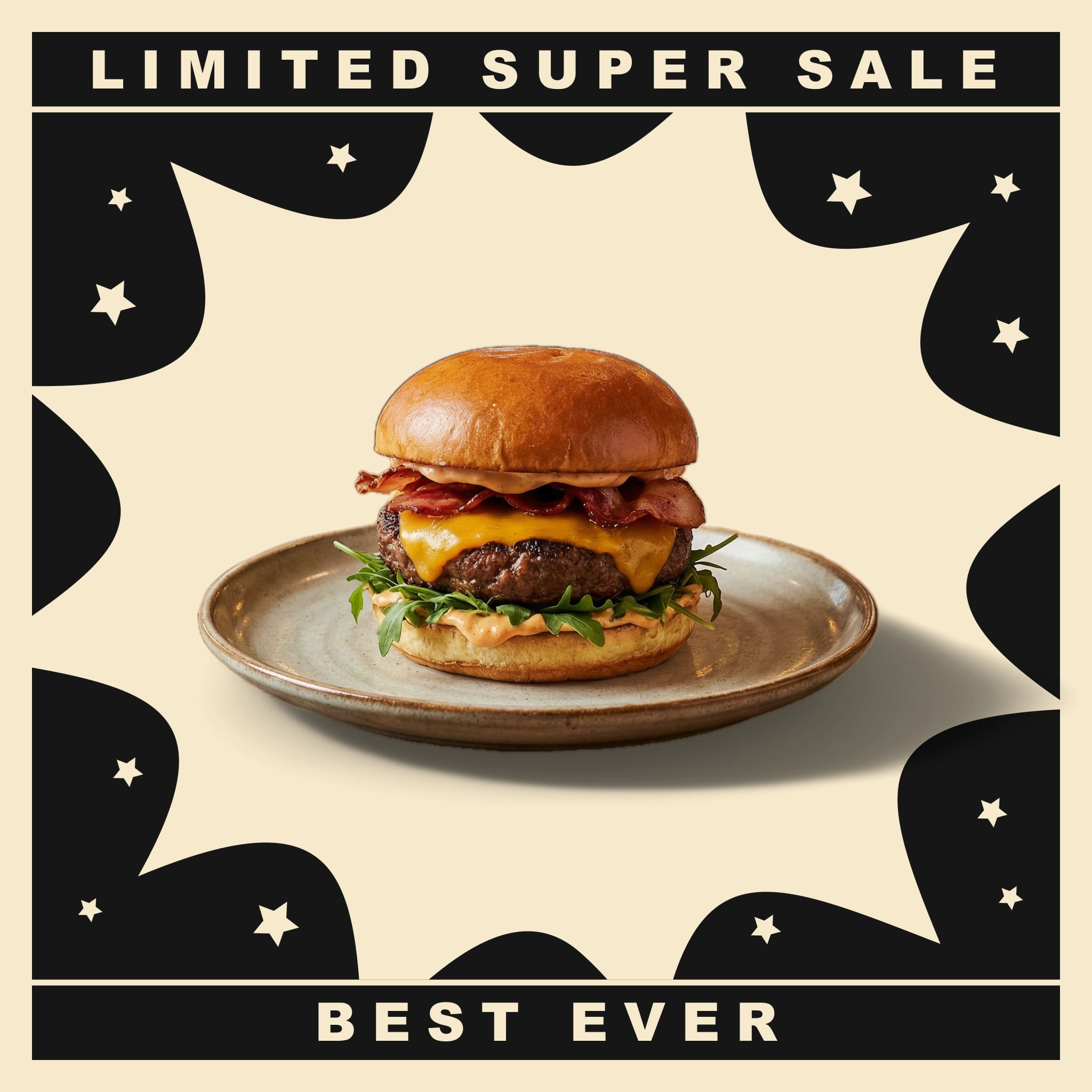 Same food photo after AI background removal in PhotoDirector, with the dish isolated on a clean white background ready for a menu or delivery app listing