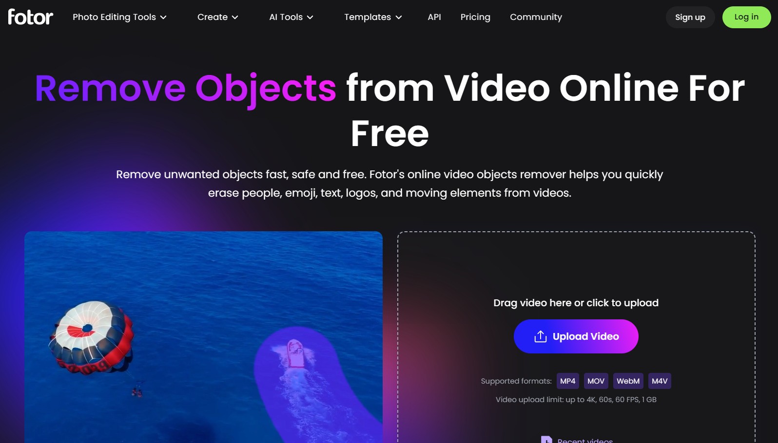 Fotor — Online Video & Photo Object Removal