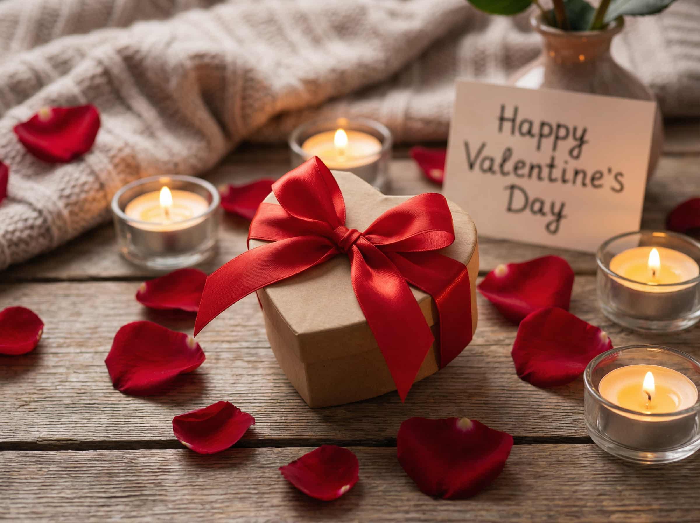 Fotos de San Valentín con look romántico