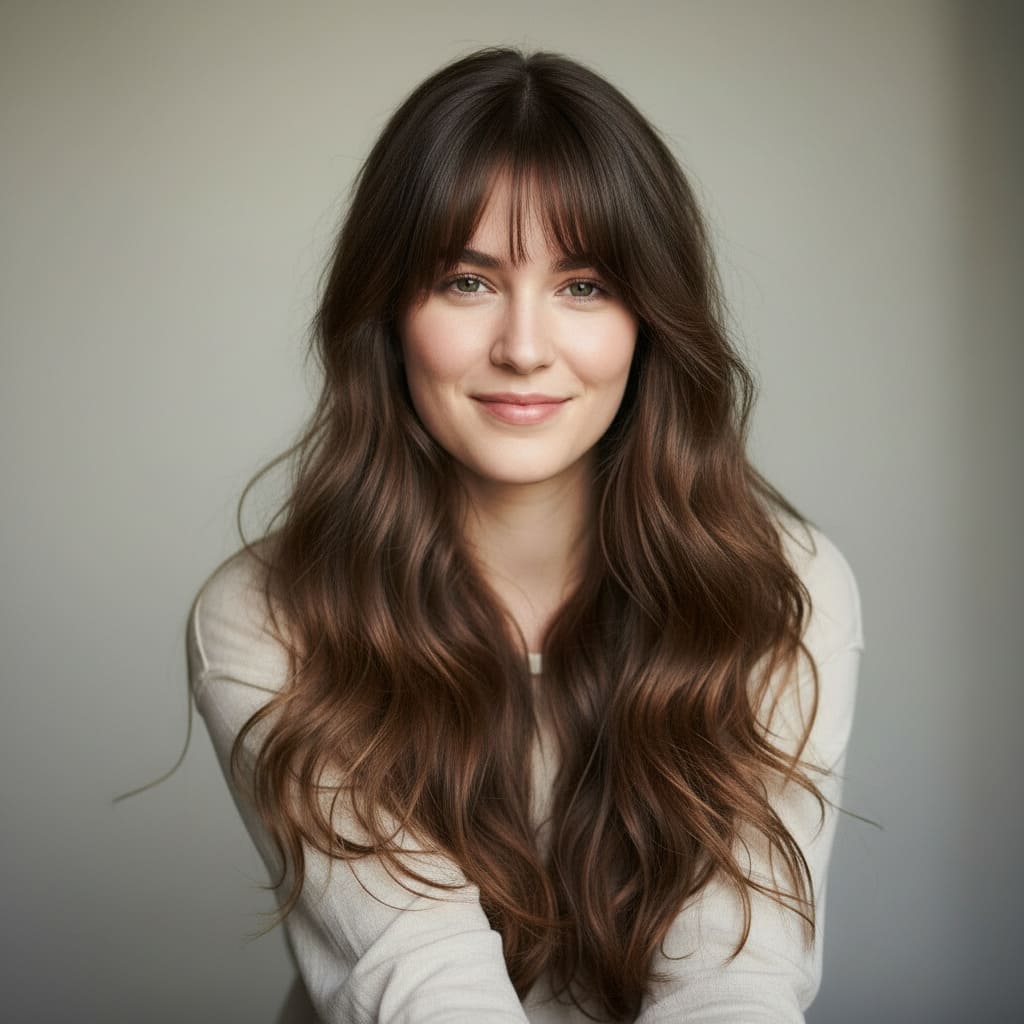 Frange rideau après