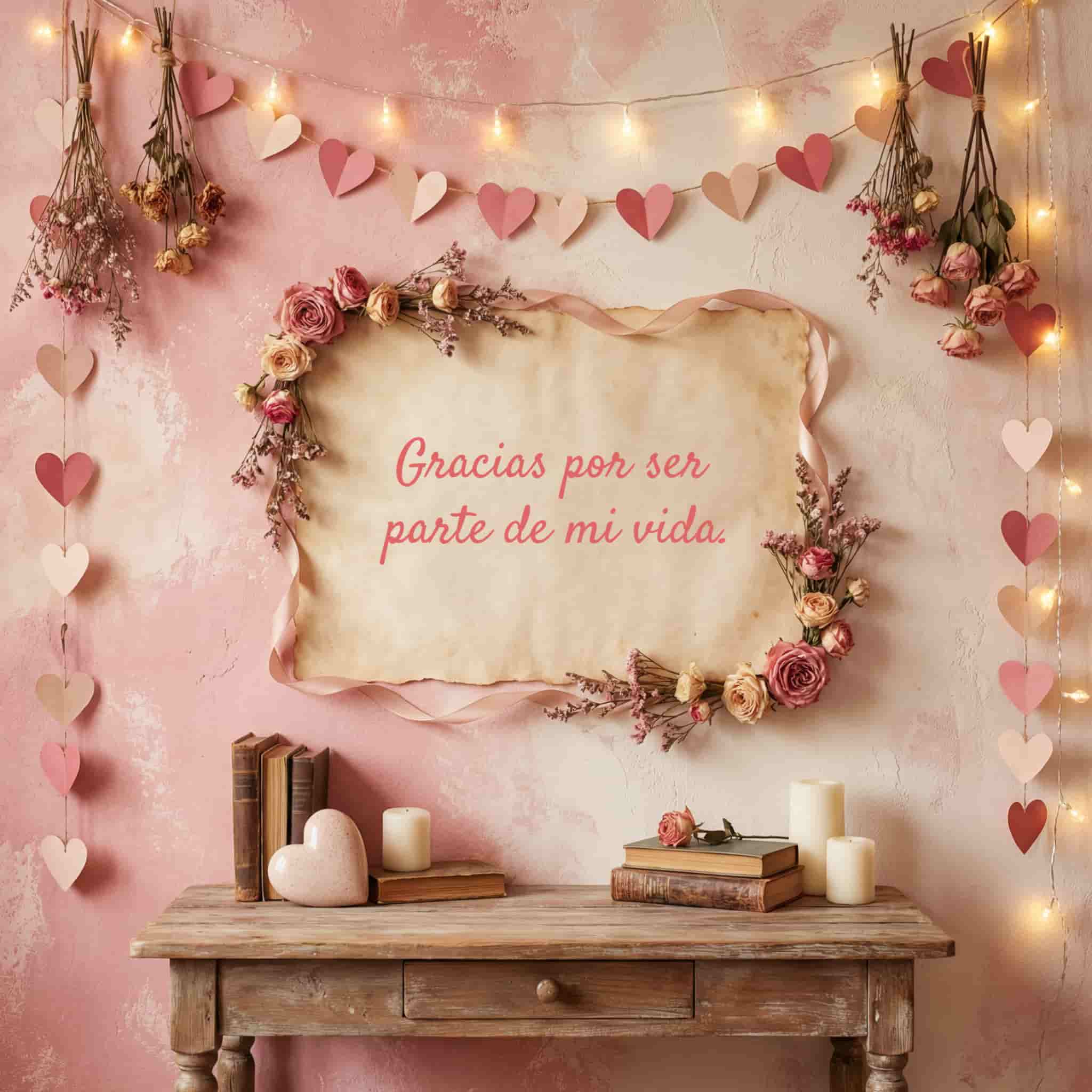 Frases de agradecimiento para San Valentín