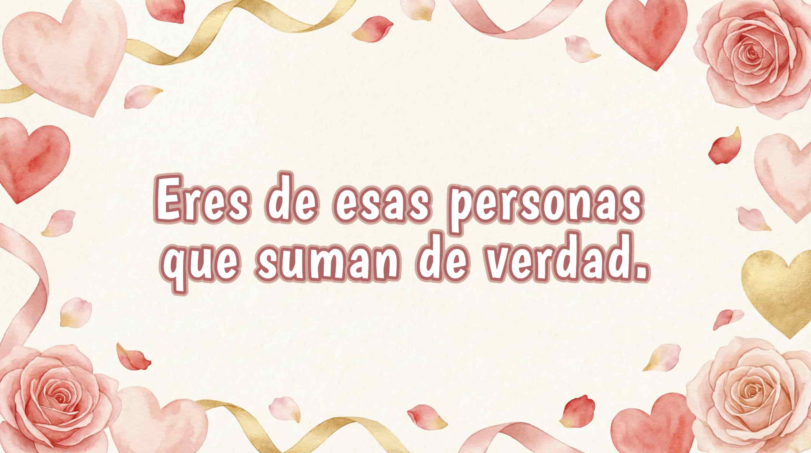 Frase de San Valentín para amigos