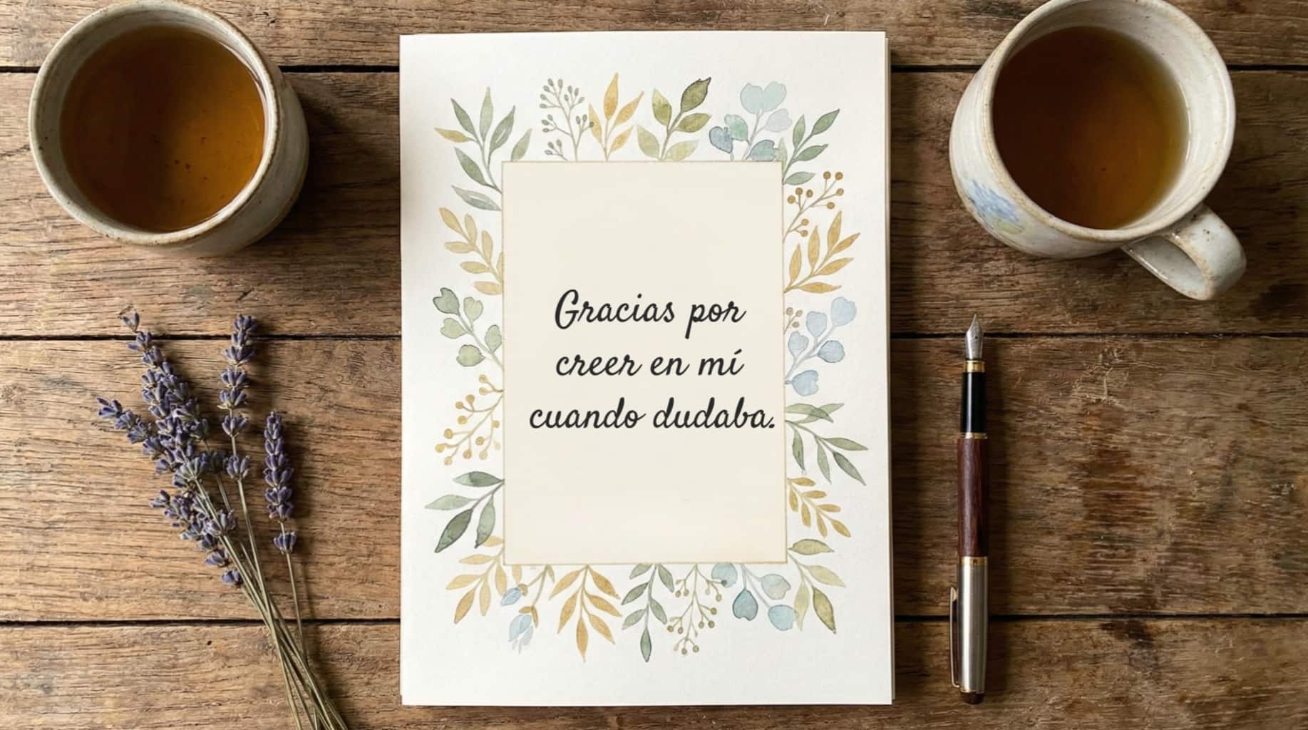 Frases de gratitud profundas