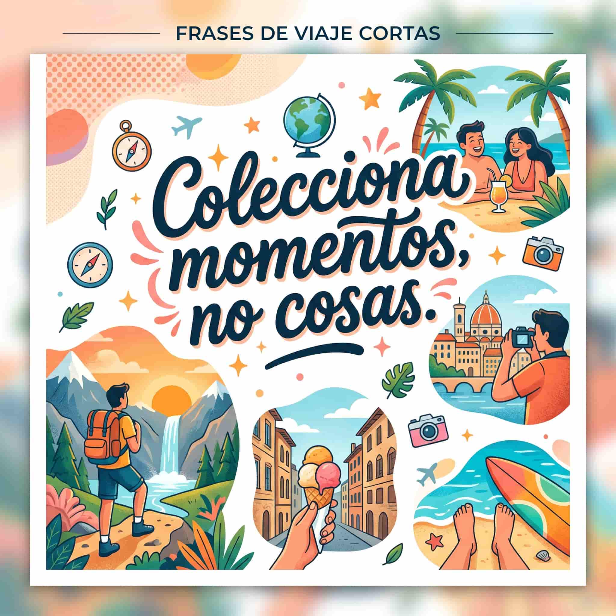 Frases de viaje cortas en español para Instagram