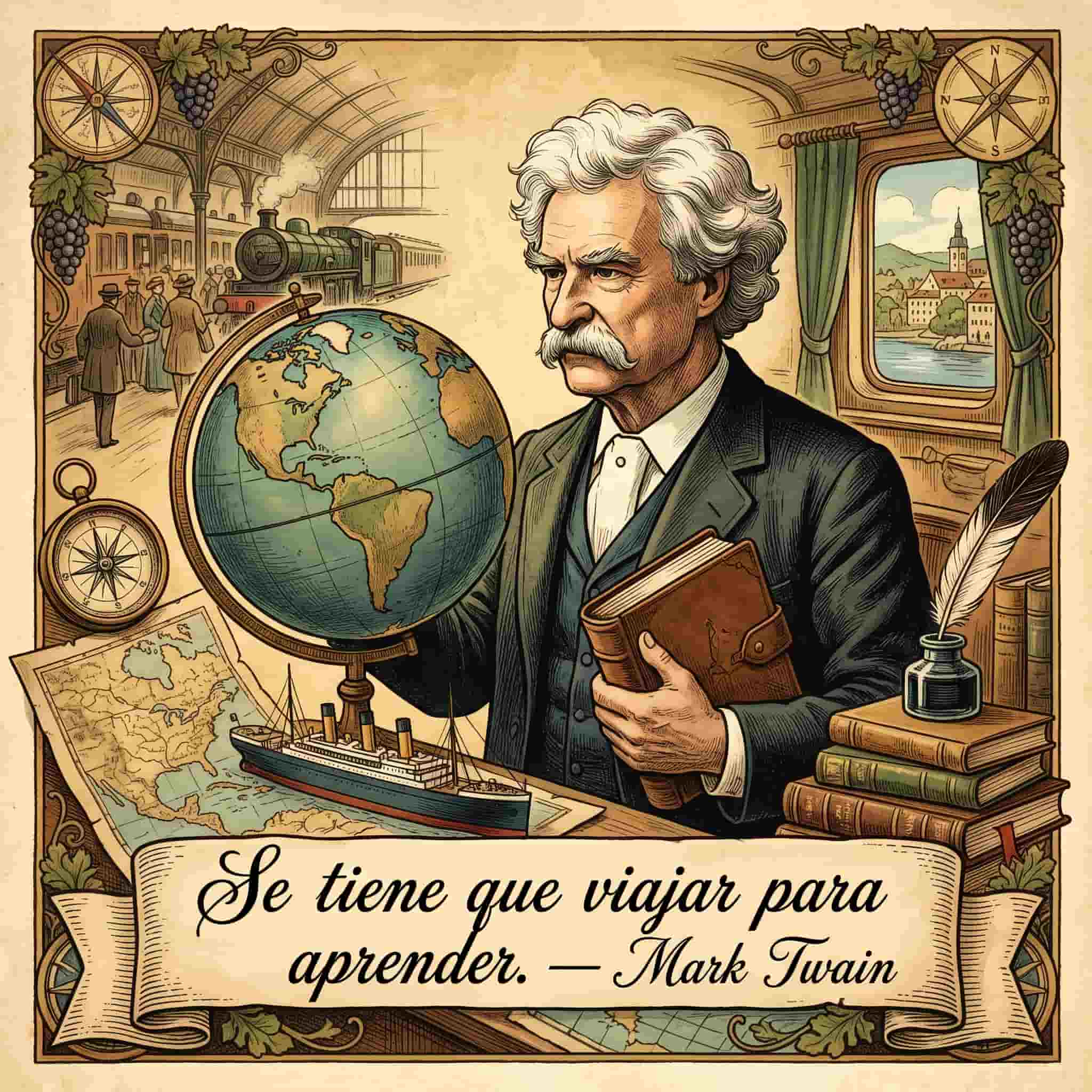 Frases de viajes inolvidables de grandes autores