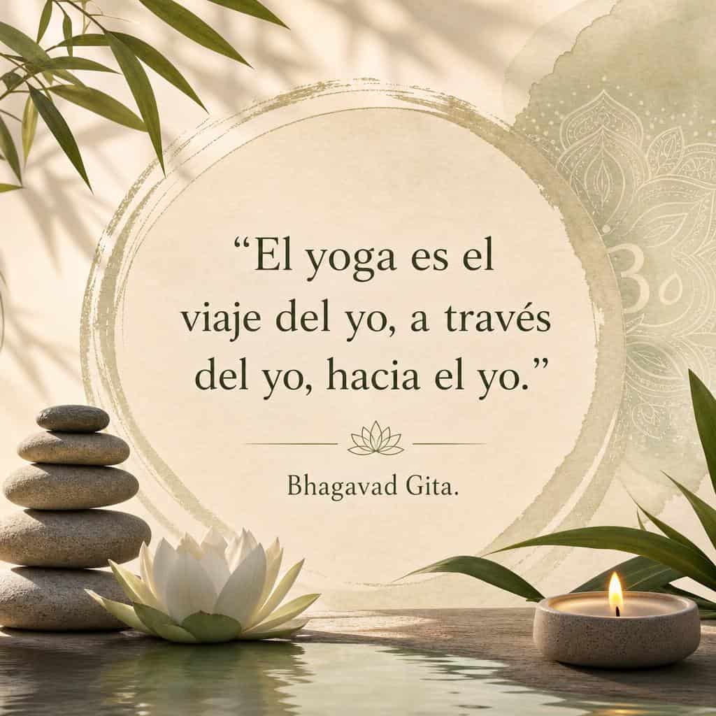 Frases de yoga sobre el cuerpo y la mente para reflexionar