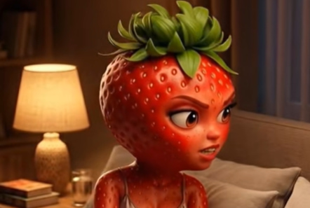 Imagen de la fresa seductora