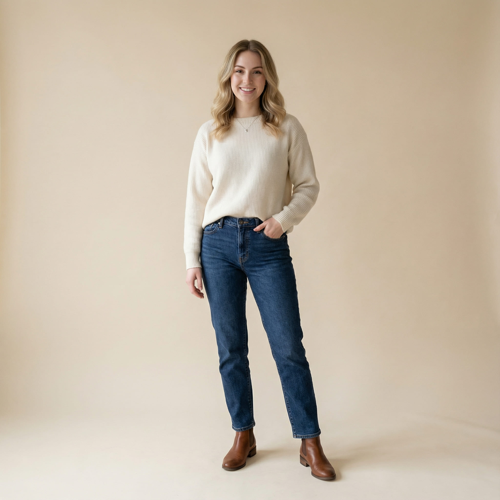 Portrait IA généré après