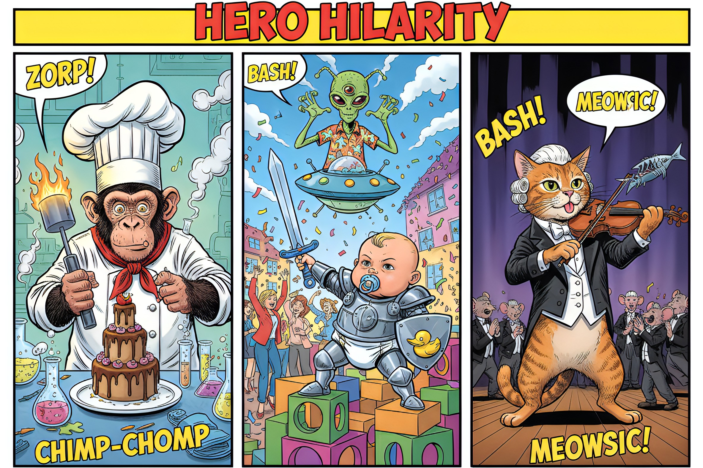 30 Best Funny AI Prompts to Create Hilarious Images with MyEdit, ChatGPT & Gemini