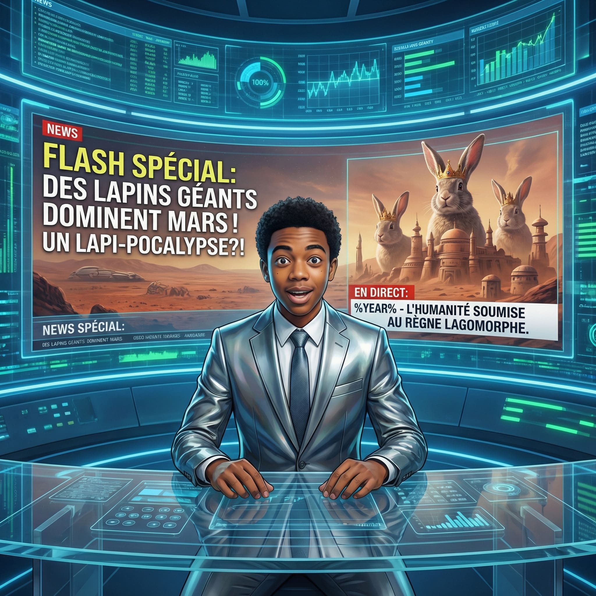 Breaking news futur 2026 - image IA Après