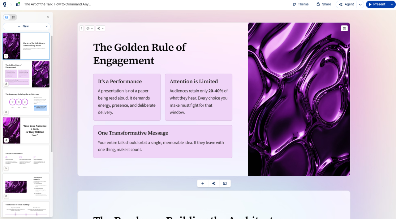 Best Free AI Presentation Tool Gamma