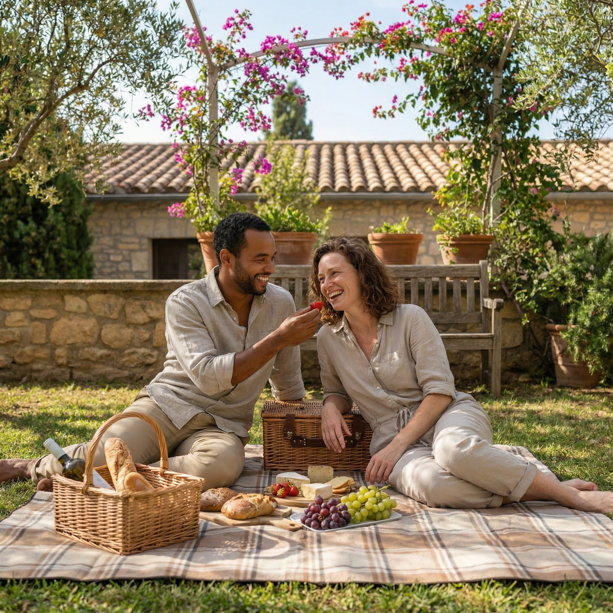 Generated AI Couple Portrait After