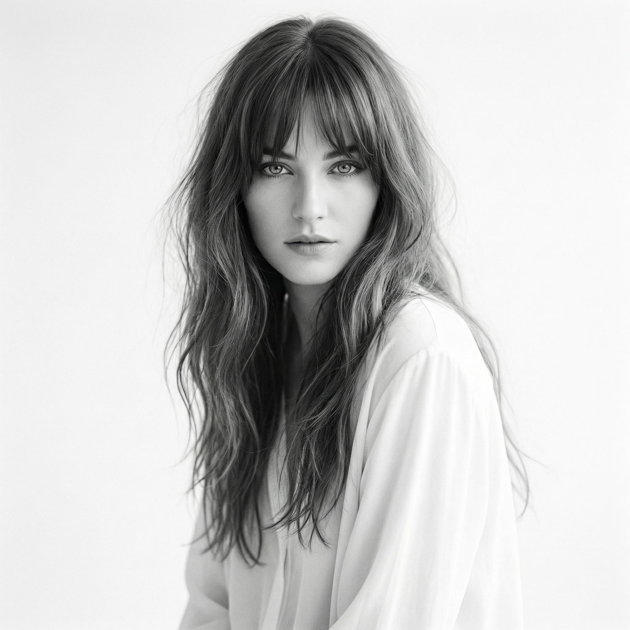 Gemini AI-generated girls portrait example