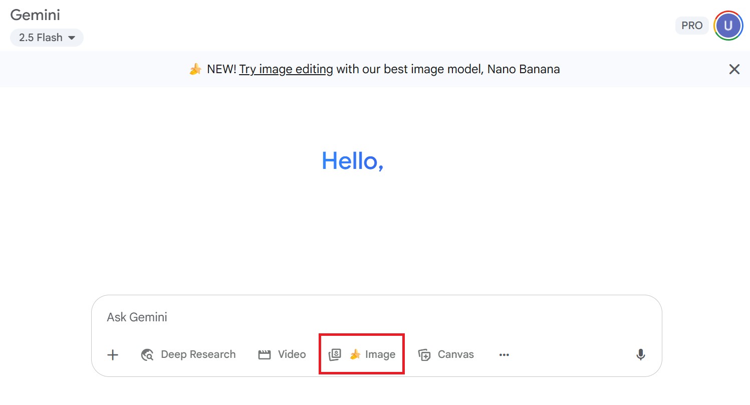Nano Banana in Google Gemini nutzen