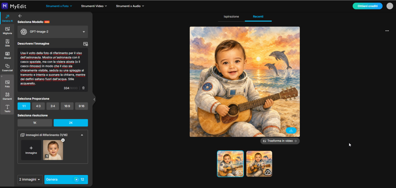 MyEdit online - immagine generata a partire da un prompt testuale