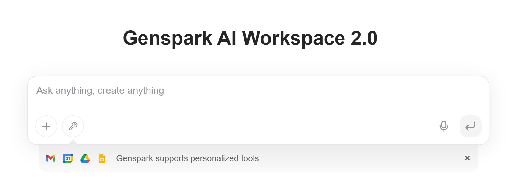Genspark UI