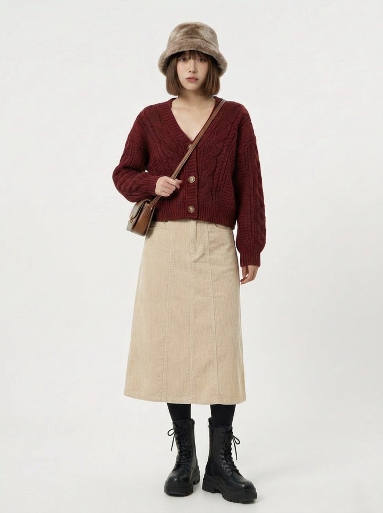 過年穿搭模擬成果