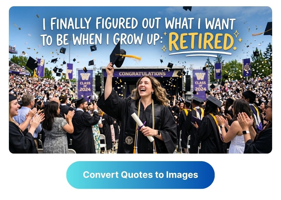  64 Funny Graduation Quotes for 2025 & Fun Ideas for Yearbook Photo