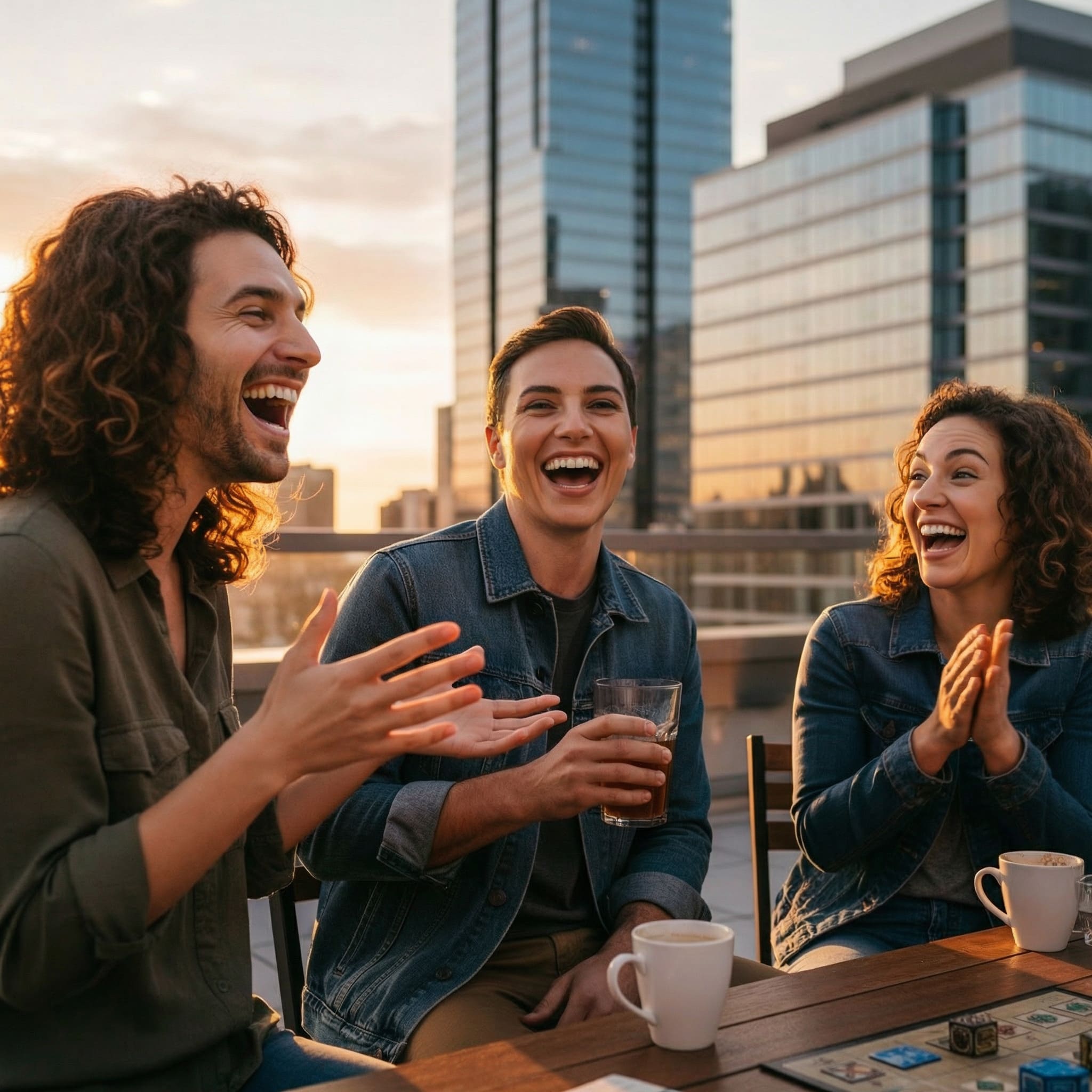 Generated AI Group Photo After