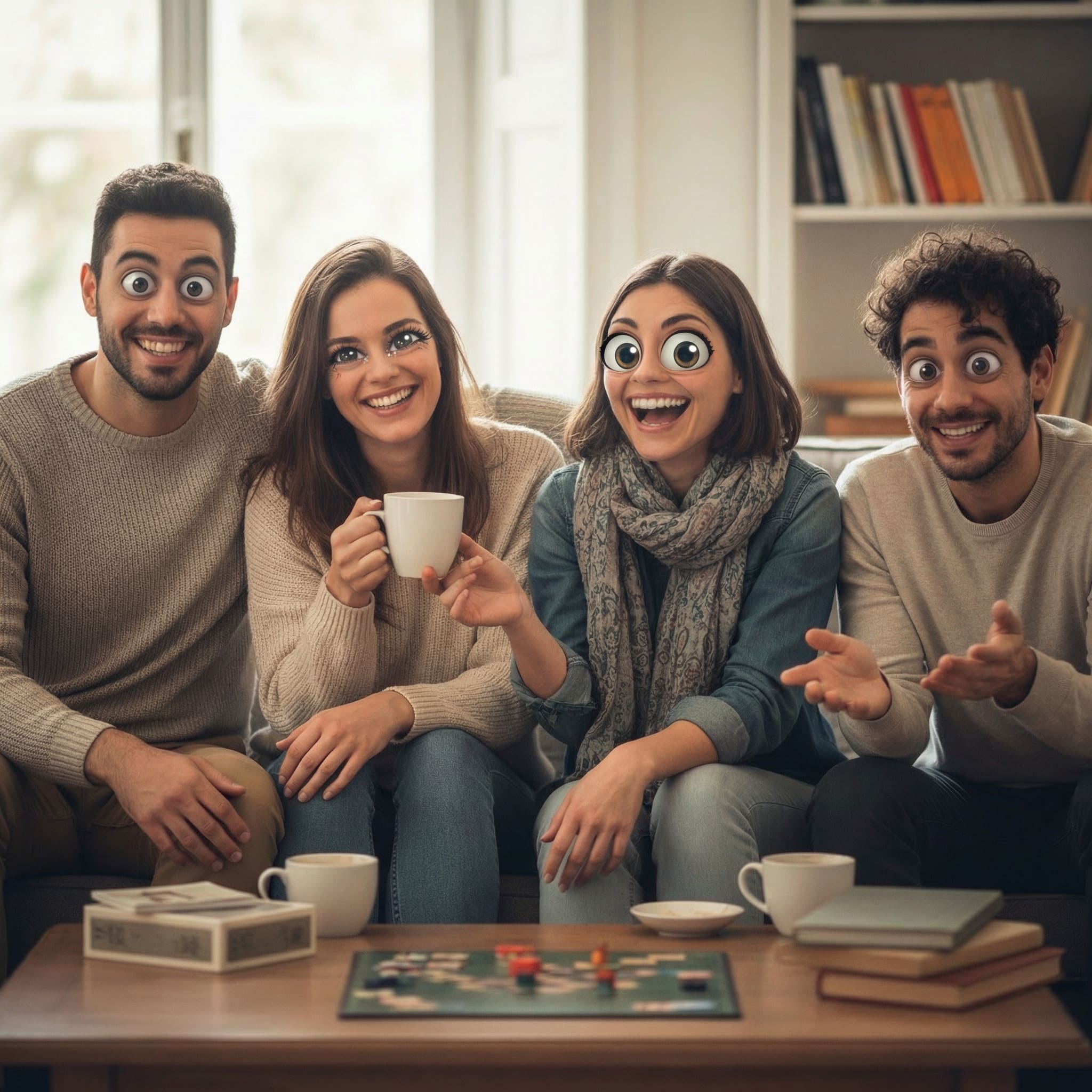 Generated AI Group Photo After