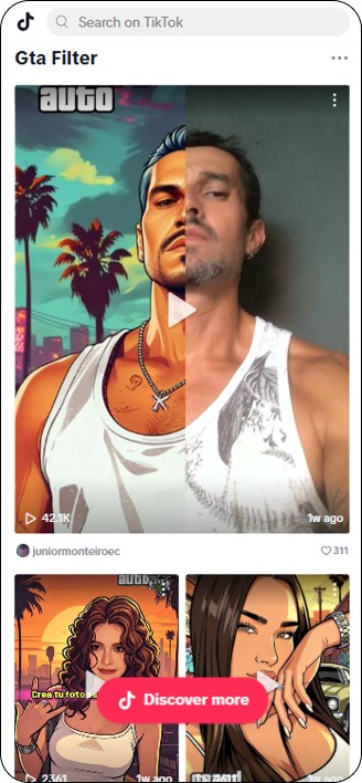 Pourquoi et comment le filtre GTA est devenu viral sur TikTok et Instagram