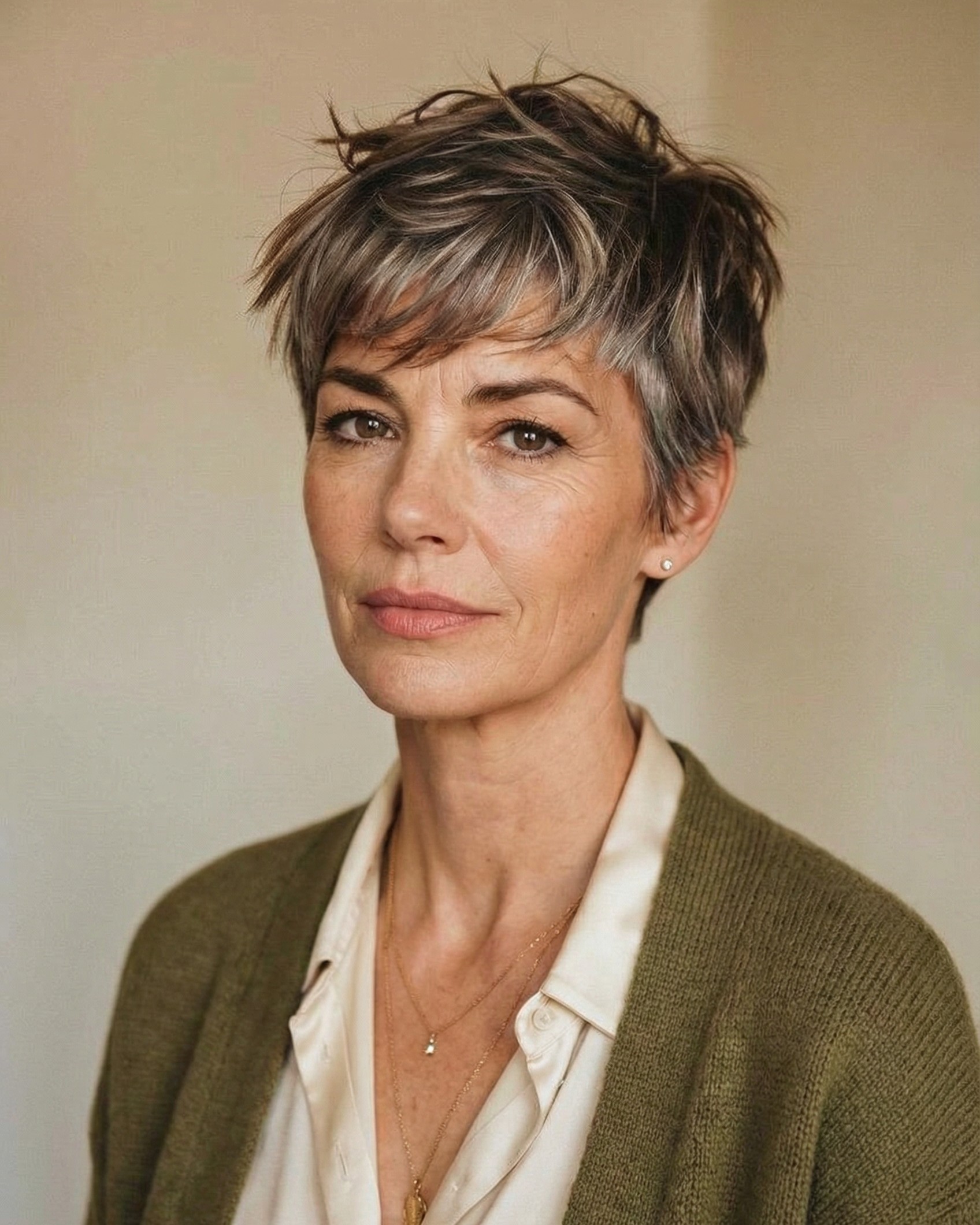 Haircut for women over 50 - Boyish Cut