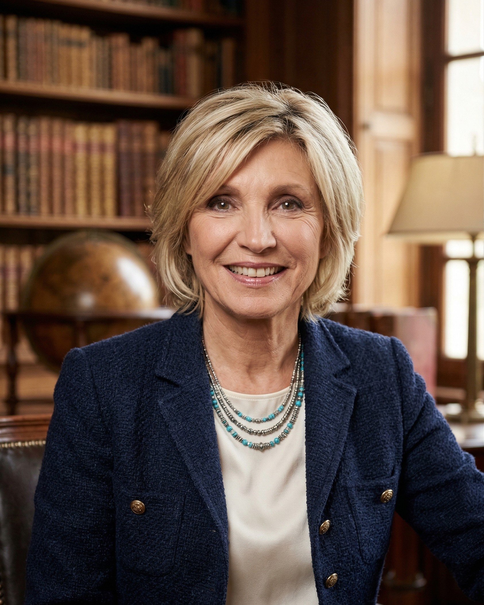 Haircut for women over 50 years old - Short Layered Bob