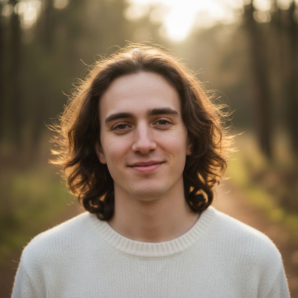 Referenz-Haarfoto vorher