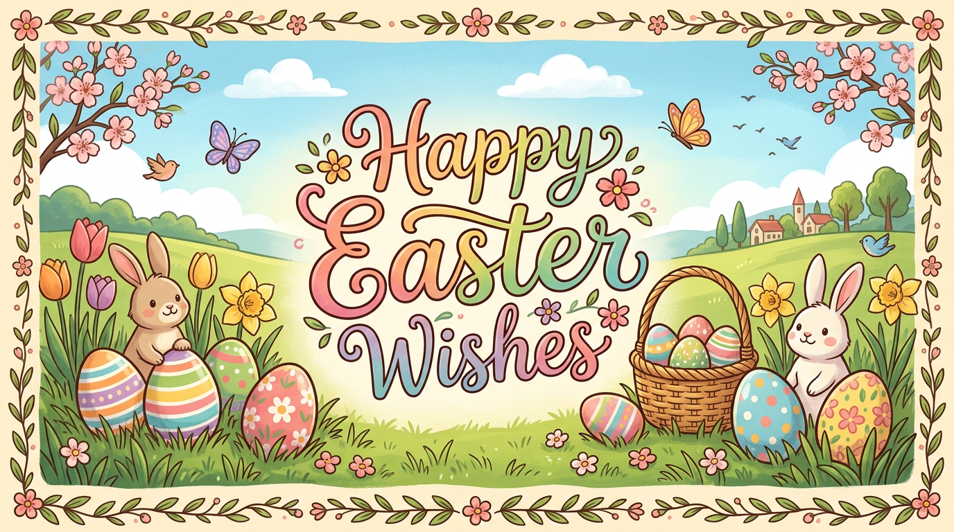 150+ Best Happy Easter Wishes (Inspirational, Funny & More)