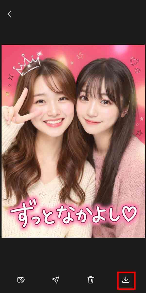 PhotoDirector 完成画像