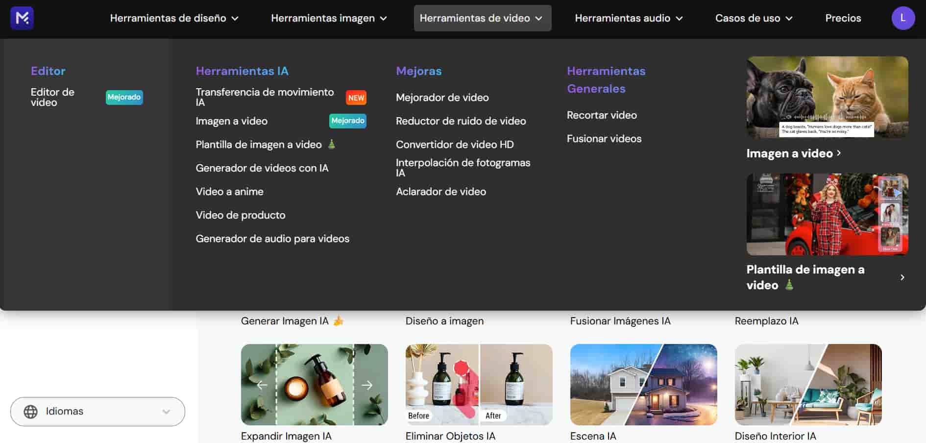 Herramientas de video de MyEdit