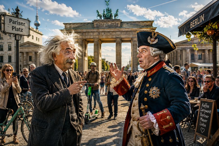 KI Bild Historische Persönlichkeiten