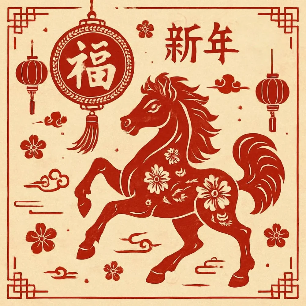 新年圖案生成範例