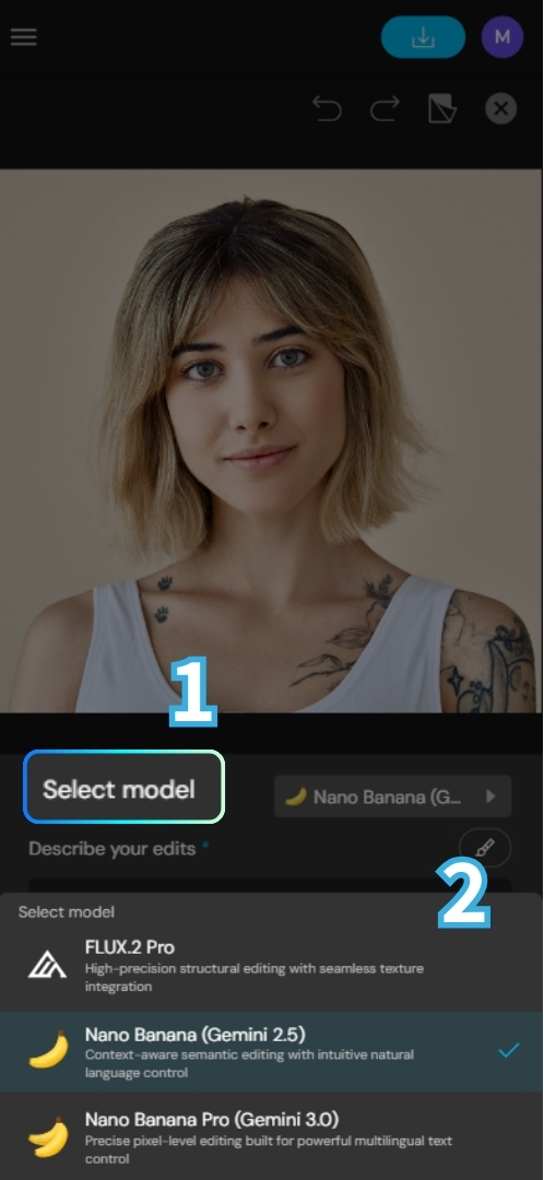 How to Change Facial Expression Online with MyEdit